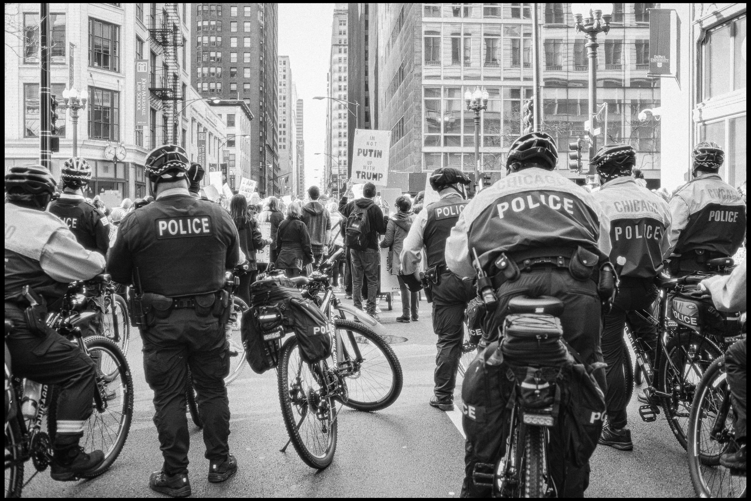 Not Putin sign at the Women's March, Chicago 2017